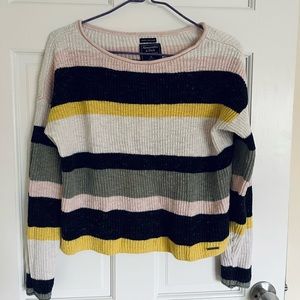 A&F stripped sweater